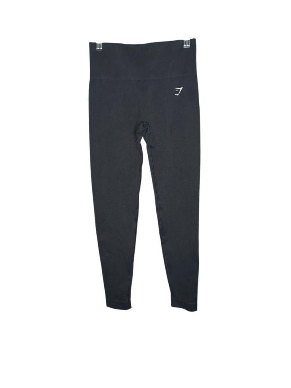 Gymshark Leggings Womens Small Black Seamless High Rise Ankle Stretch Workout